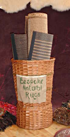 Rug display basket