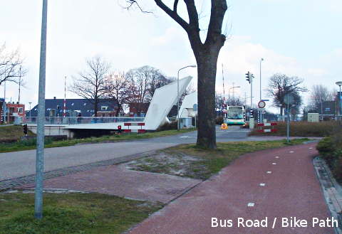 Bus Road / Bicycle Path