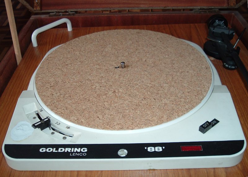 Goldring '88' hi-fi turntable made by Lenco