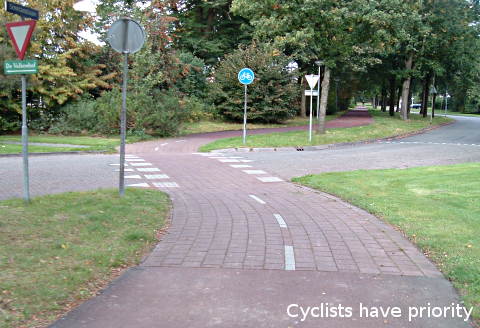 Dutch Cycle Path
